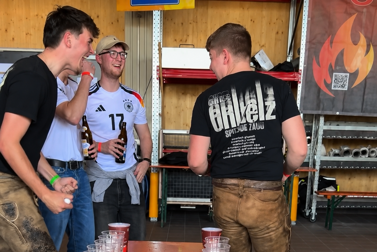 Teilnahme am Bierpongtunier